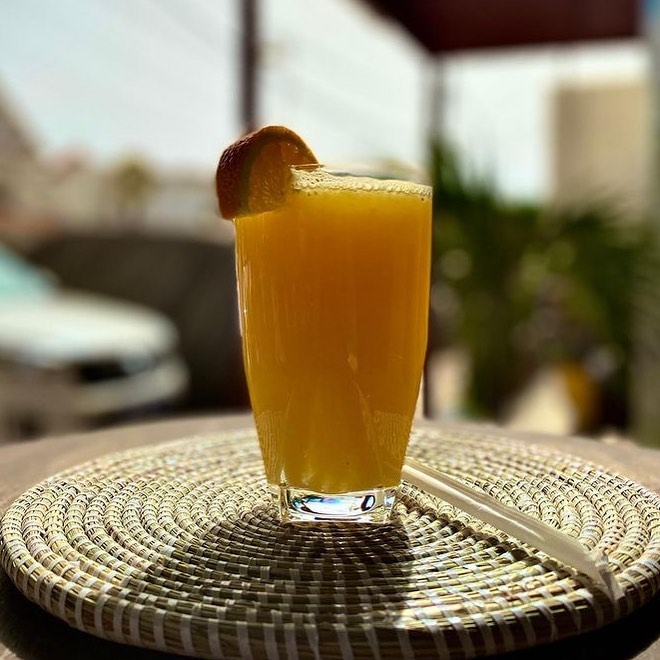Orange pressé